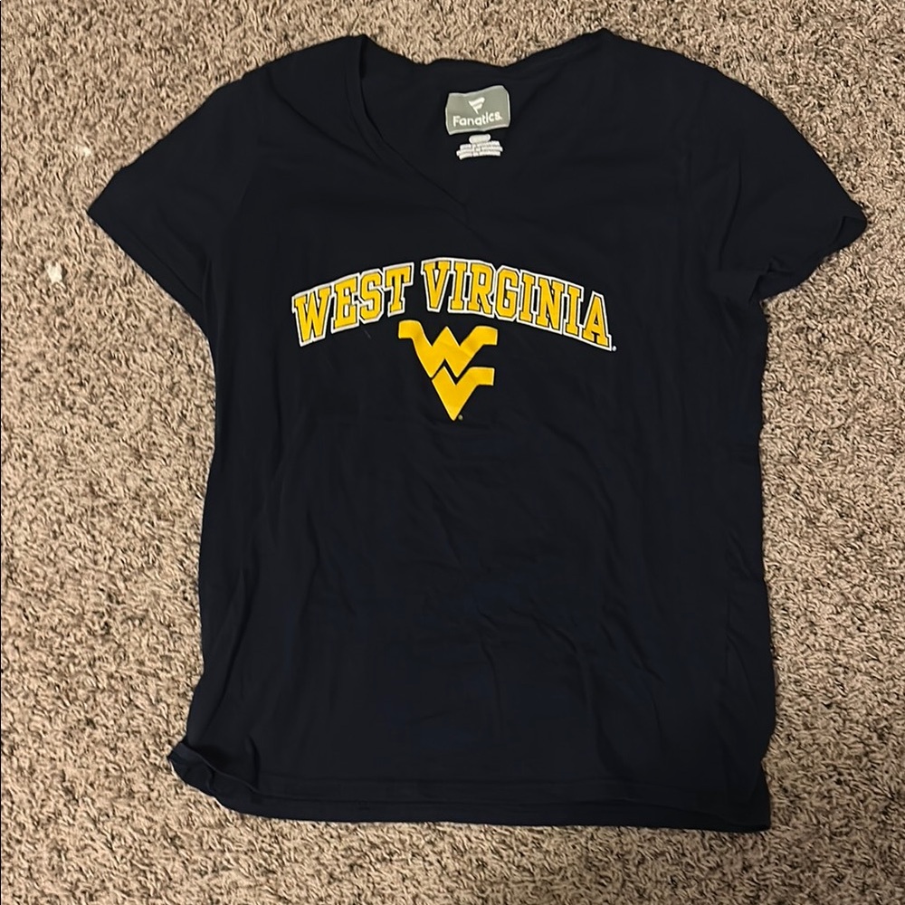 Fanatics Women's West Virginia Navy T-Shirt